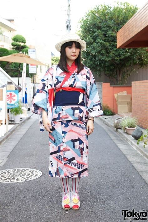 modern yukata|More.